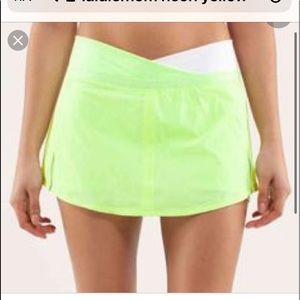 Lululemon pace Run Skort